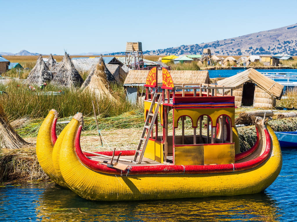I caballitos de totora, le barche tradizionali degli Uros
