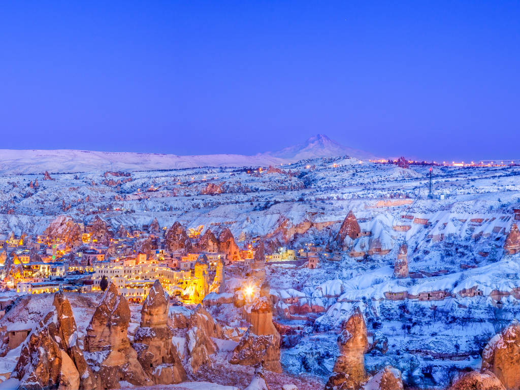 Inverno in Cappadocia